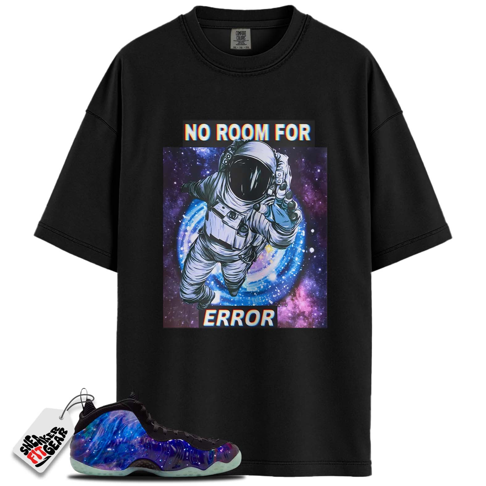 Galaxy Air Foamposite One 2025 Match Shirts, ERRORShirts To Match Galaxy Air Foamposite One 2025