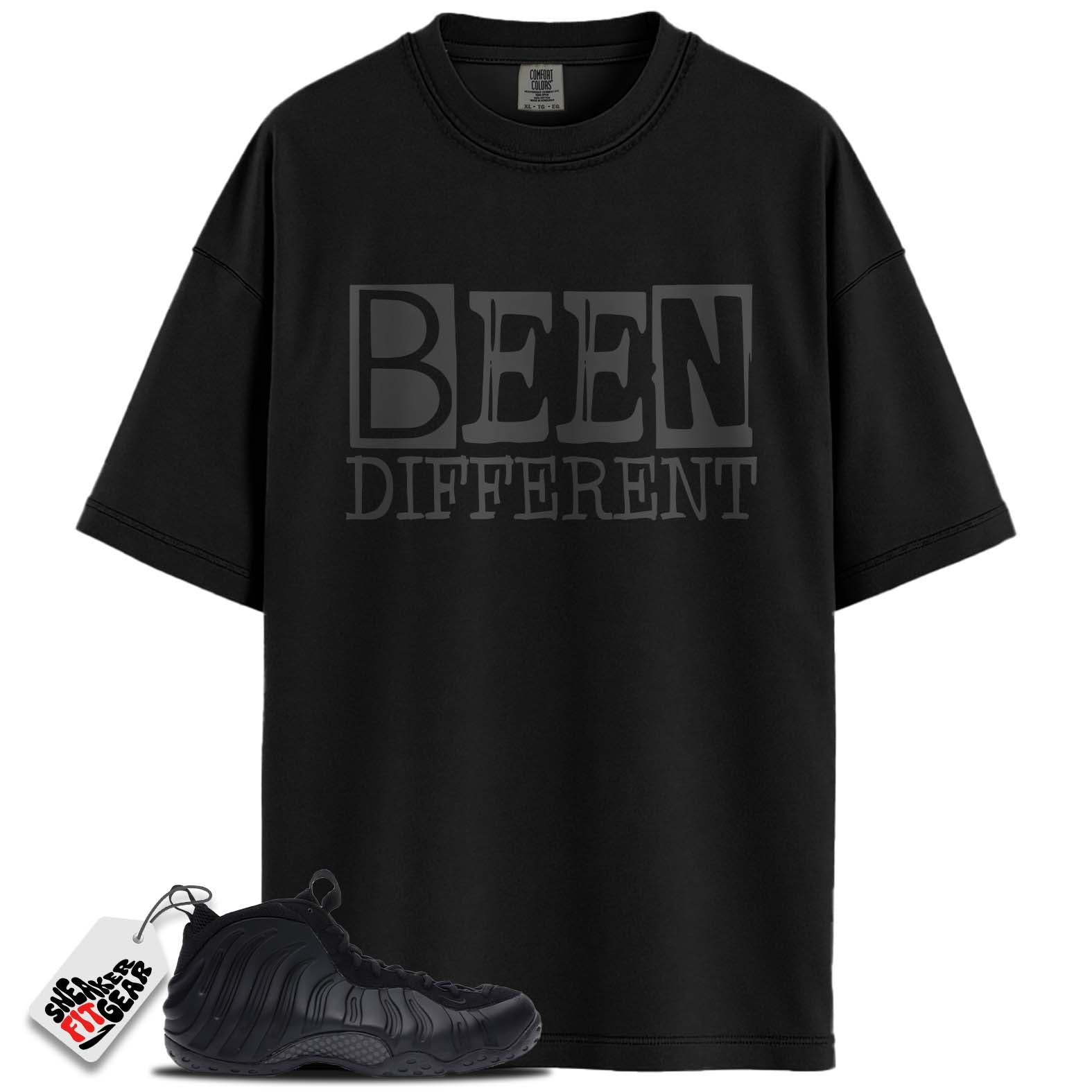Air Foamposite One Anthracite (2023) Match Shirts, BEEN DIFFERENTShirts To Match Air Foamposite One Anthracite (2023) Main image