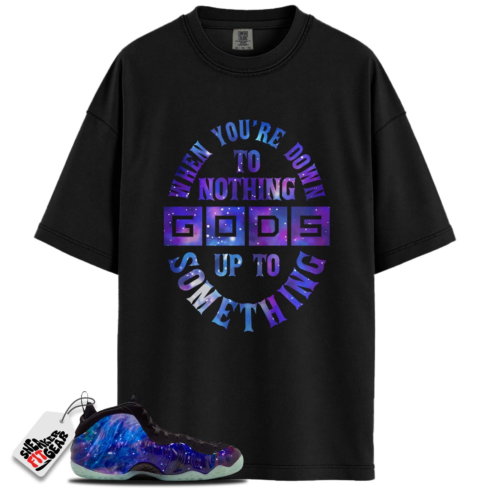 Galaxy Air Foamposite One 2025 Match Shirts, GOODSShirts To Match Galaxy Air Foamposite One 2025