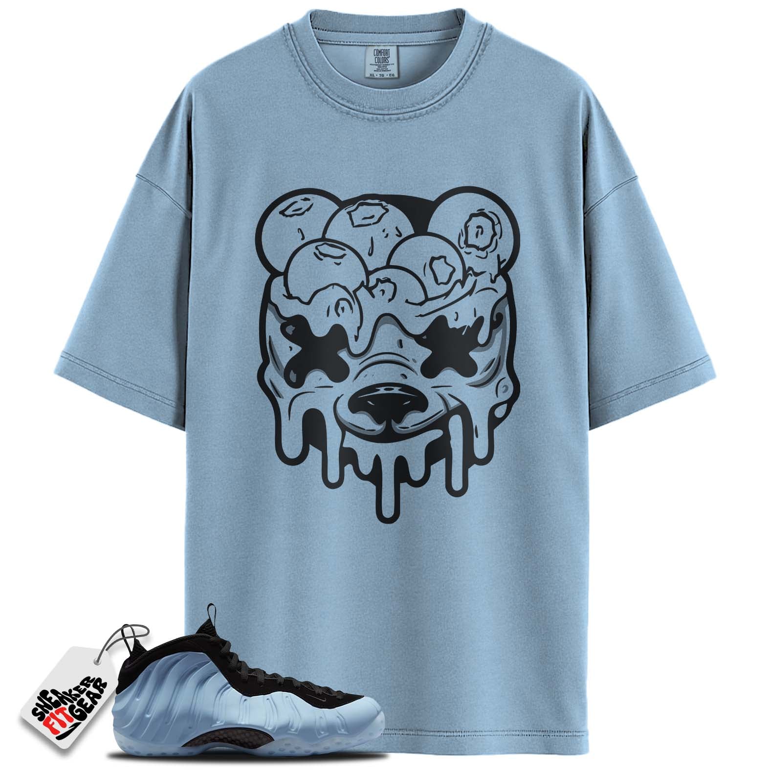 Air Foamposite One Psychic Blue Match Shirts, BAD CHEESEShirts To Match Air Foamposite One Psychic Blue