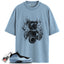 Air Foamposite One Psychic Blue Match Shirts, BURN BEARShirts To Match Air Foamposite One Psychic Blue