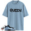 Air Foamposite One Psychic Blue Match Shirts, QUEENShirts To Match Air Foamposite One Psychic Blue