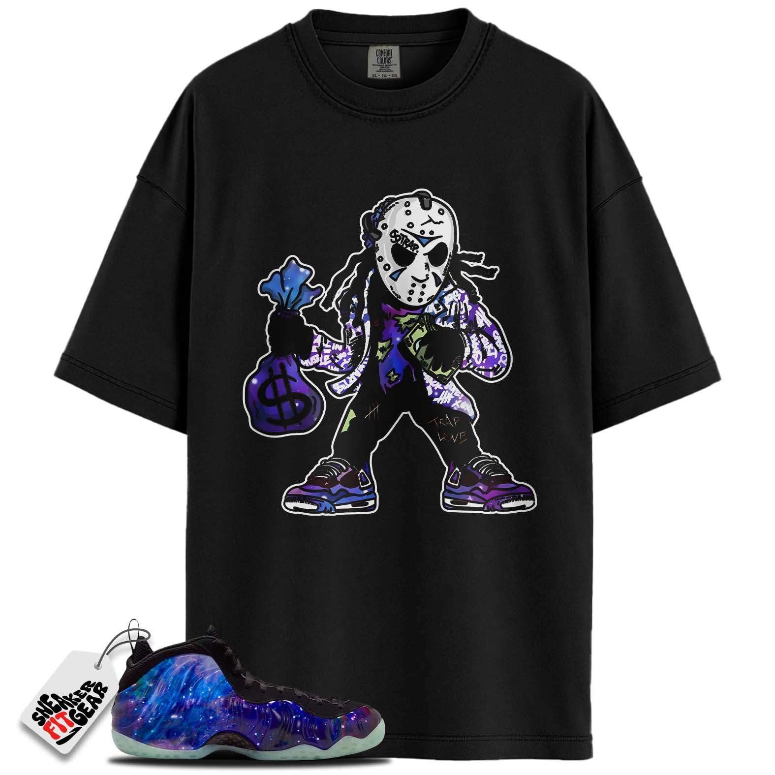 Galaxy Air Foamposite One 2025 Match Shirts, ROBBERShirts To Match  Galaxy Air Foamposite One 2025