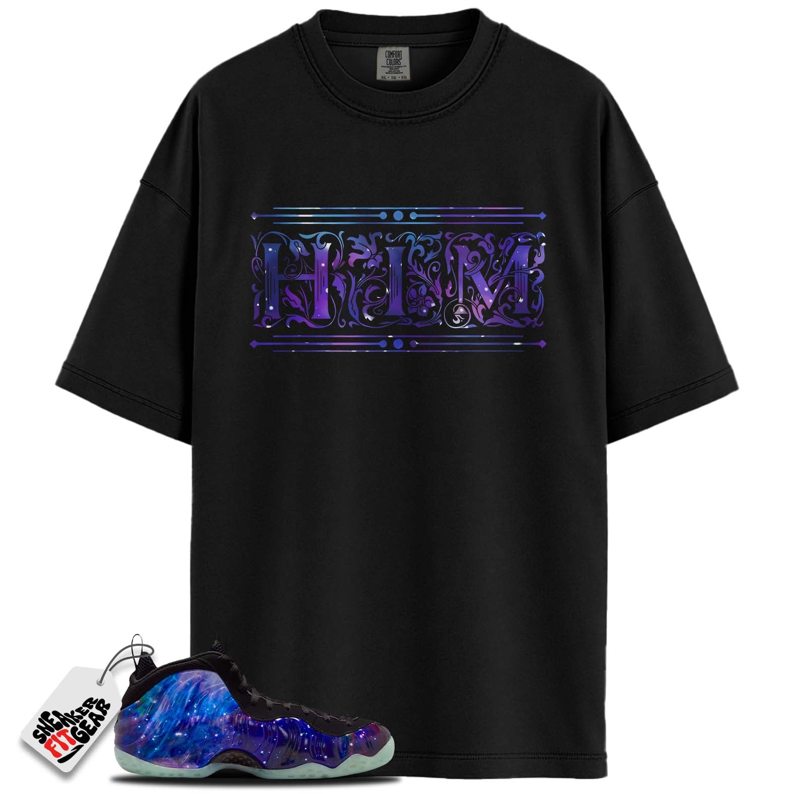 Galaxy Air Foamposite One 2025 Match Shirts, HIMShirts To Match  Galaxy Air Foamposite One 2025 Main image