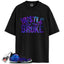 Galaxy Air Foamposite One 2025 Match Shirts, HUSTLE LIKE YOU'RE BROKEShirts To Match  Galaxy Air Foamposite One 2025