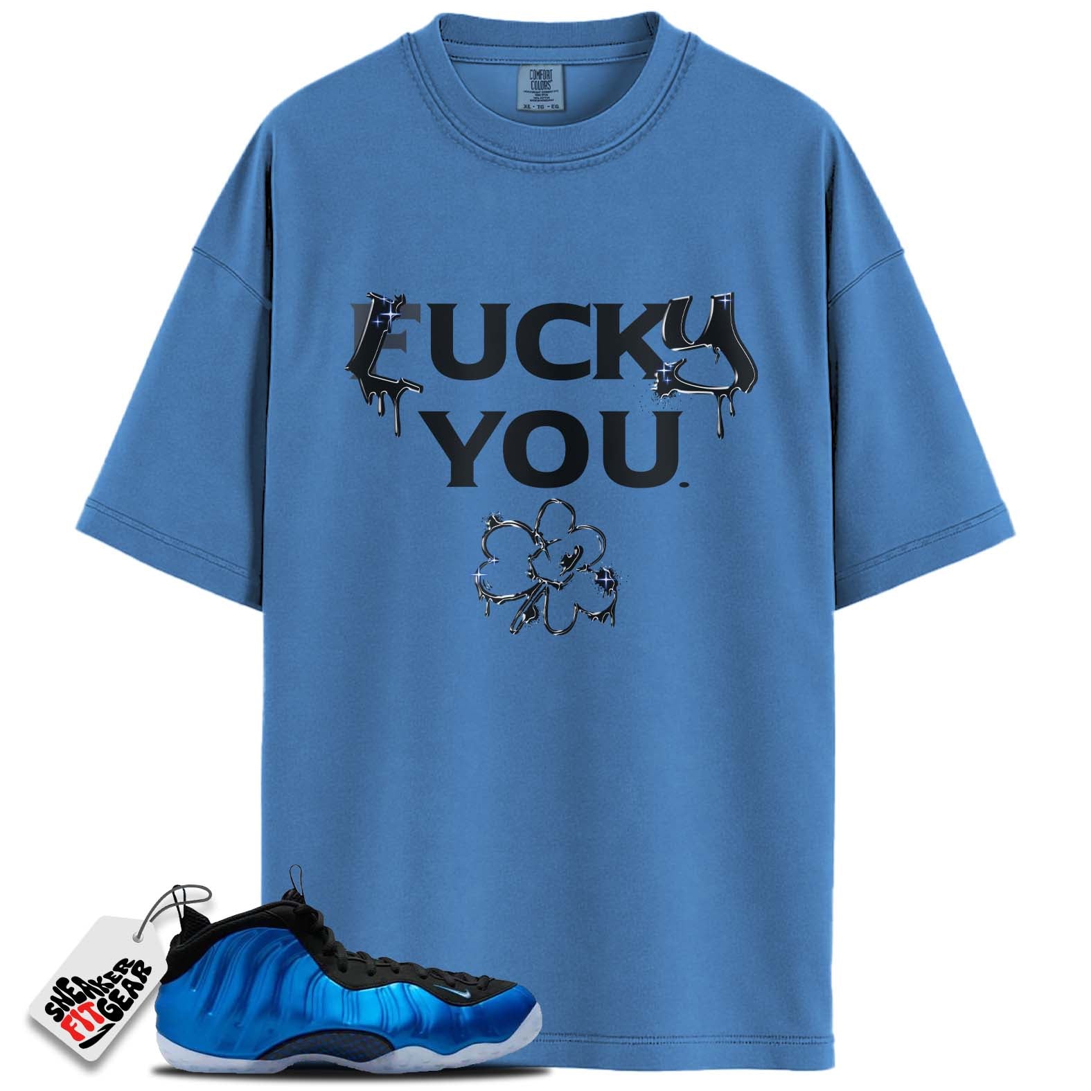 Air Foamposite One International Blue Match Shirts, LUCKY YOUShirts To Match Air Foamposite One International Blue Main image