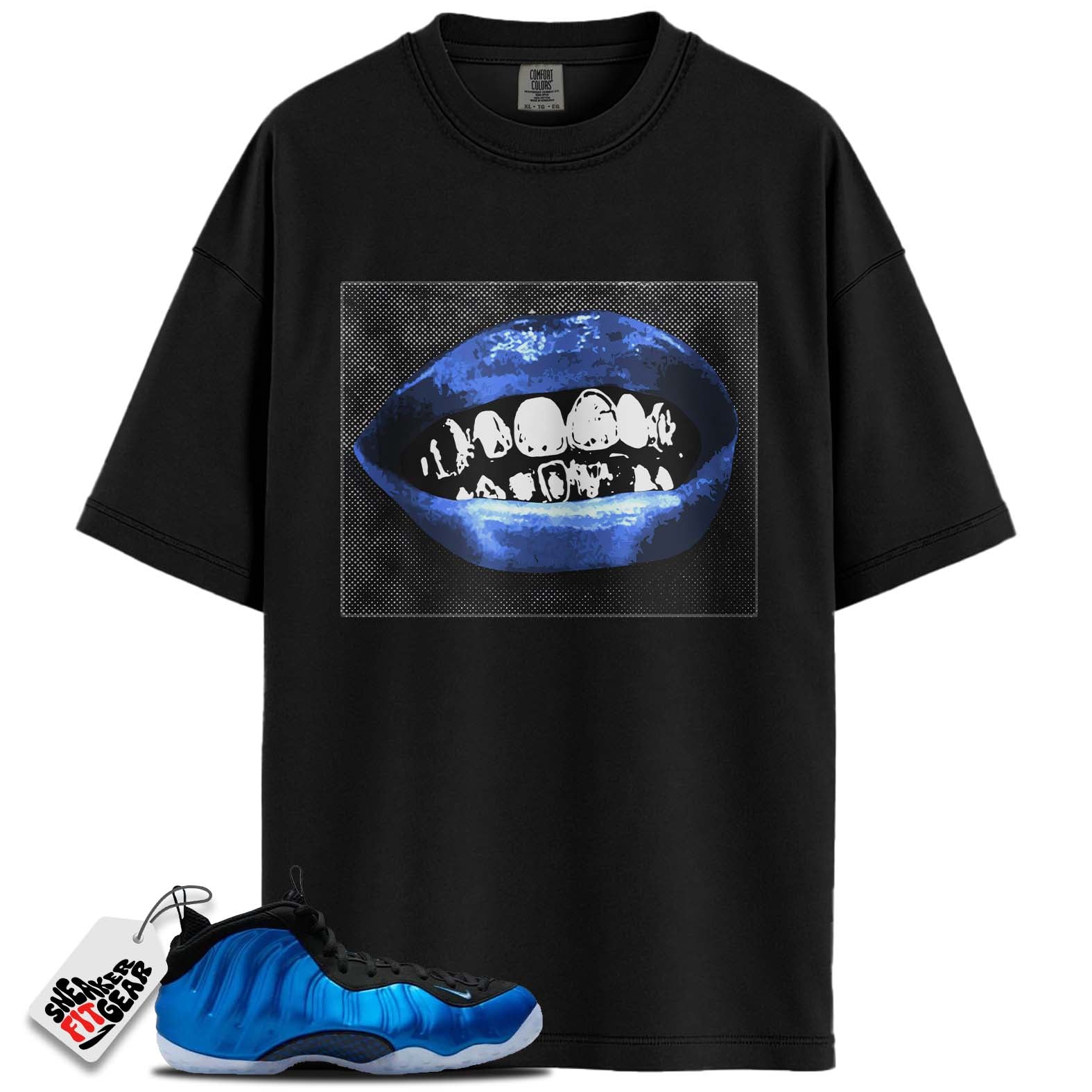 Air Foamposite One International Blue Match Shirts, LIPSShirts To Match Air Foamposite One International Blue Main image