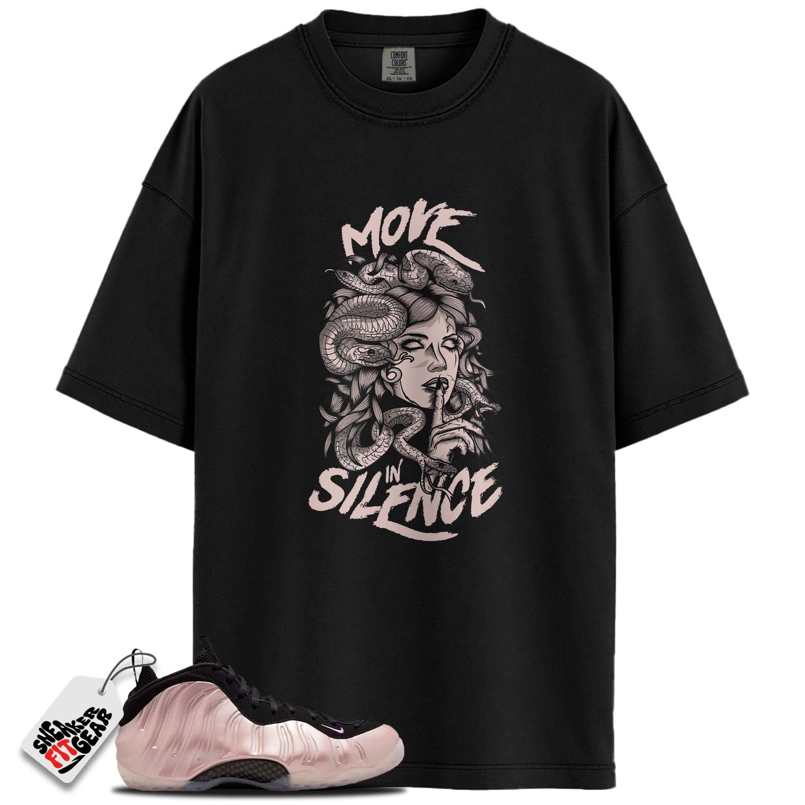 Air Foamposite One "DMV Cherry Blossom" Match Shirts, MOVE IN SILENCEShirts To Match Air Foamposite One "DMV Cherry Blossom"