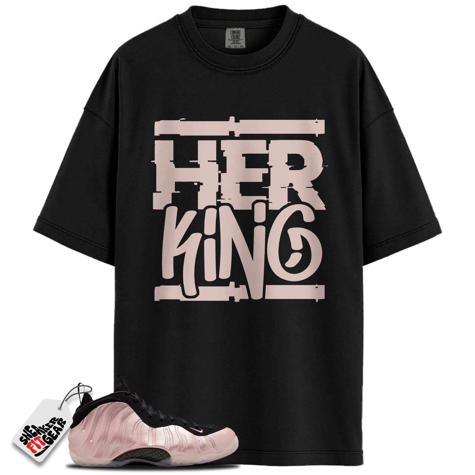 Air Foamposite One "DMV Cherry Blossom" Match Shirts, HER KINGShirts To Match Air Foamposite One "DMV Cherry Blossom" Main image