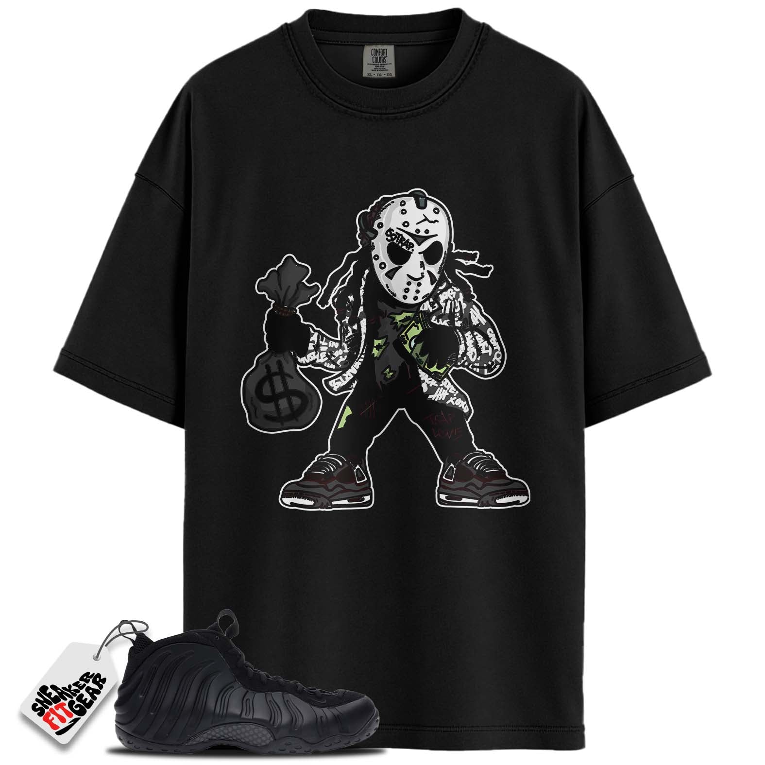Air Foamposite One Anthracite (2023) Match Shirts, ROBBERShirts To Match  Air Foamposite One Anthracite (2023) Main image