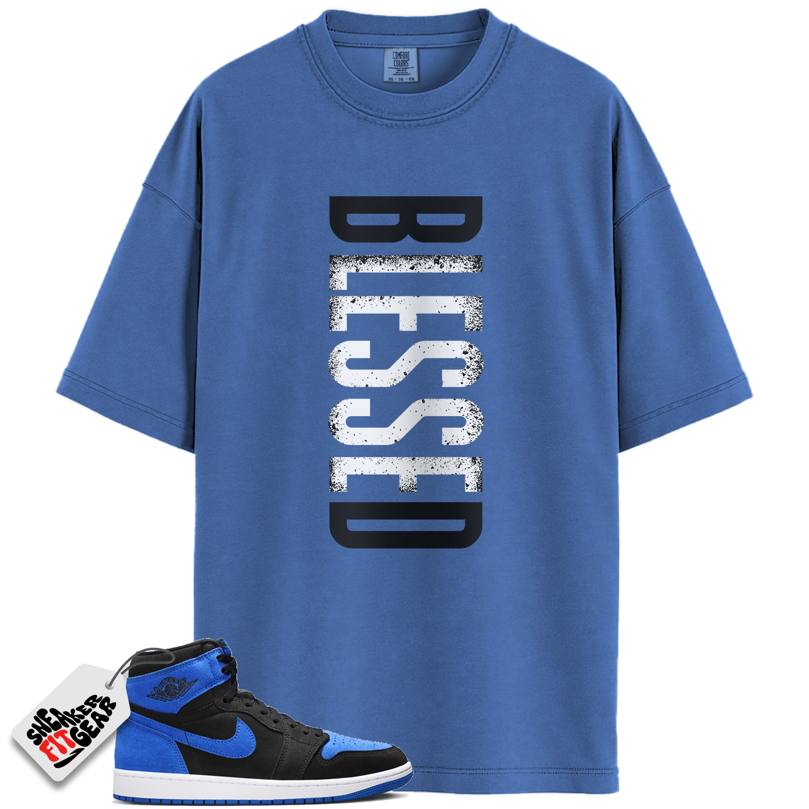 Jordan 1 Retro High OG Royal Reimagined Match Shirts, VERTBLS To Match Jordan 1 Retro High OG Royal Reimagined Main image
