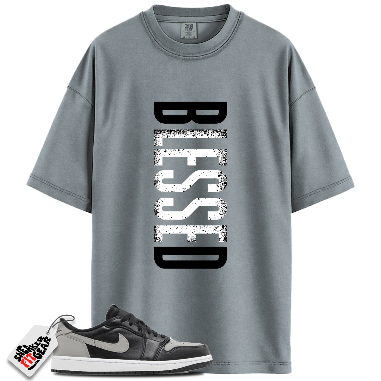 Jordan 1 Retro Low OG Shadow (2024) Match Shirts, VERTBLS To Match  Jordan 1 Retro Low OG Shadow (2024) Main image