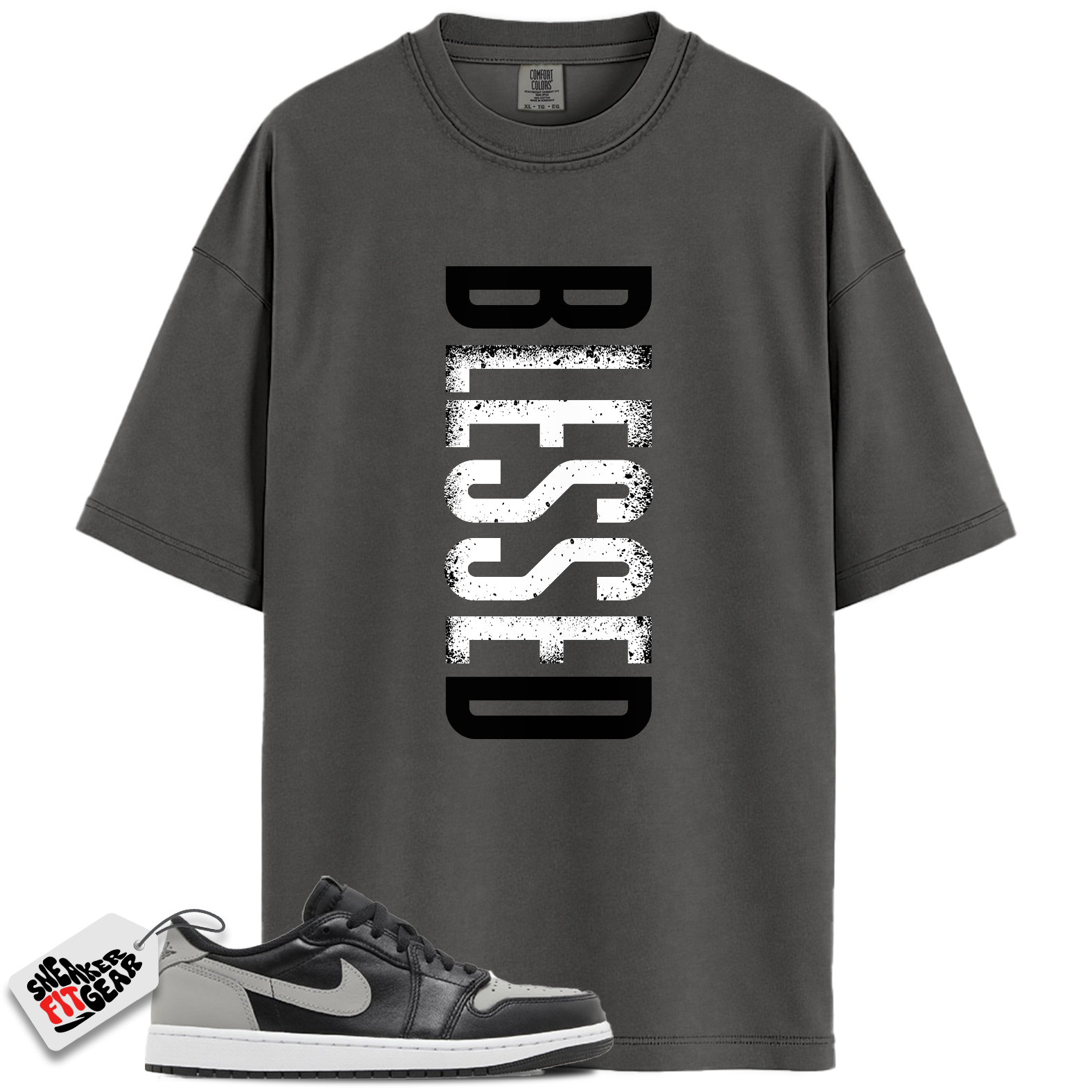 Jordan 1 Retro Low OG Shadow (2024) Match Shirts, VERTBLS To Match  Jordan 1 Retro Low OG Shadow (2024) Main image