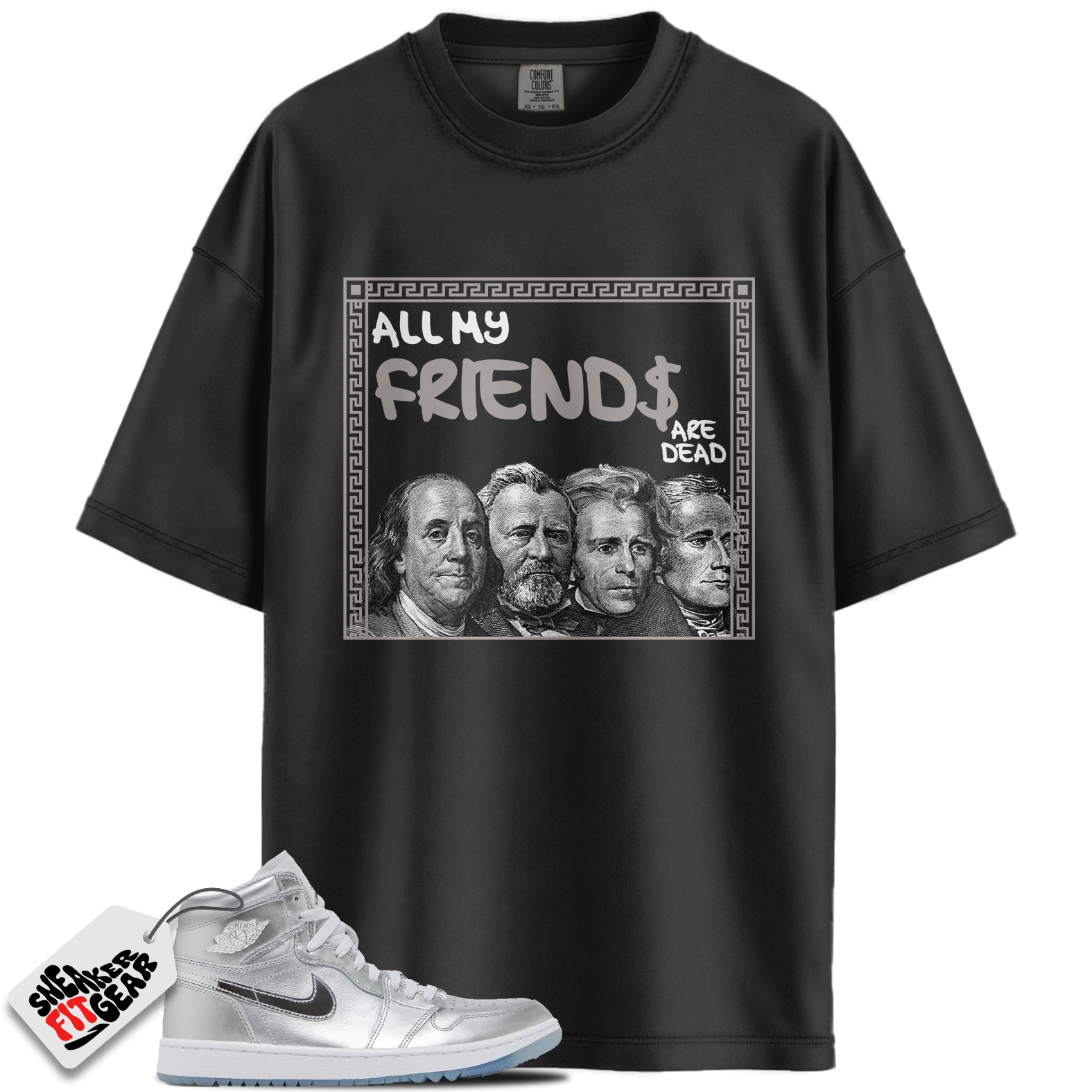Jordan 1 High Golf Gift Giving Pack Match Shirts, All My Friends To Match Jordan 1 High Golf Gift Giving Pack Main image