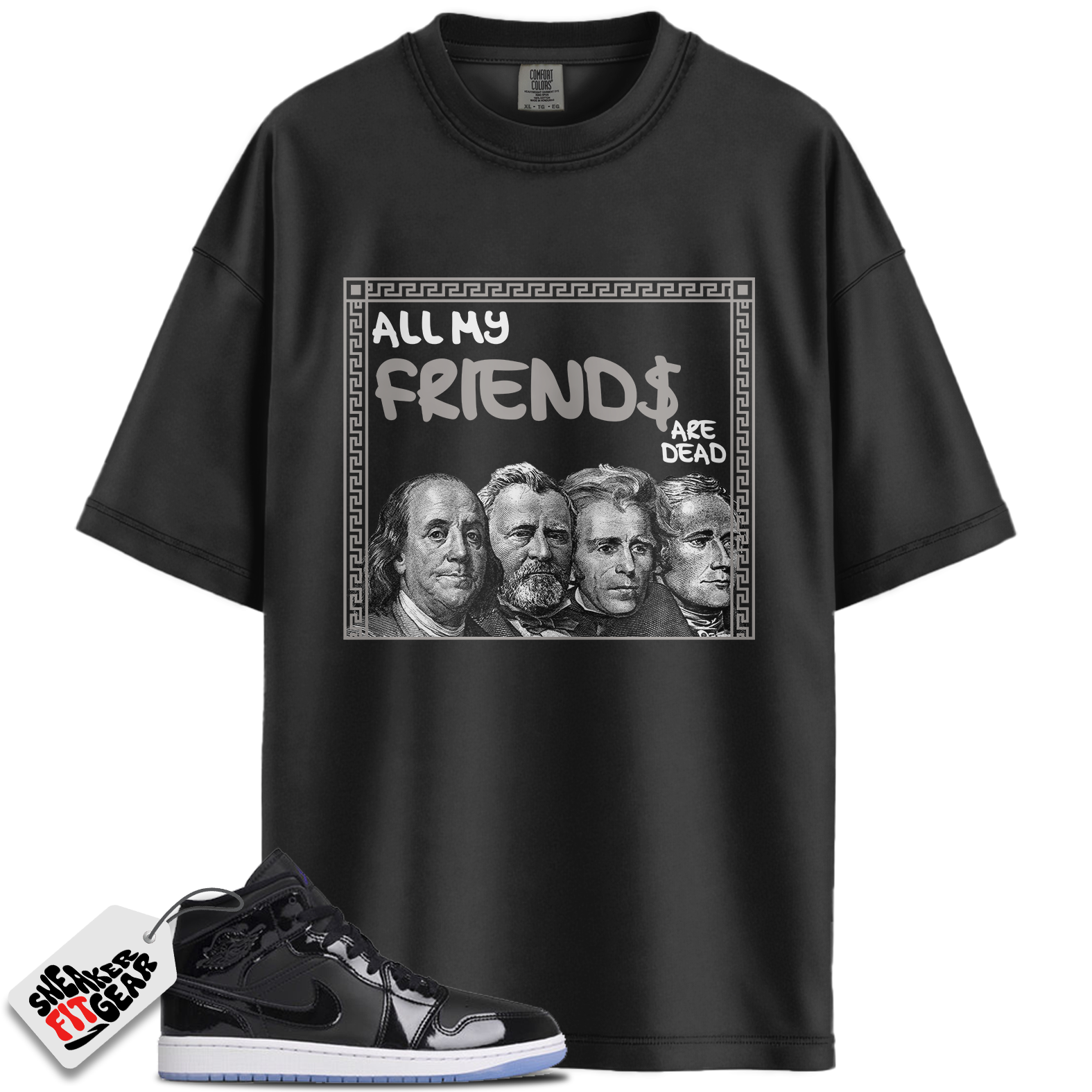 Jordan 1 Mid SE Space Jam Match Shirts, All My Friends To Match Jordan 1 Mid SE Space Jam