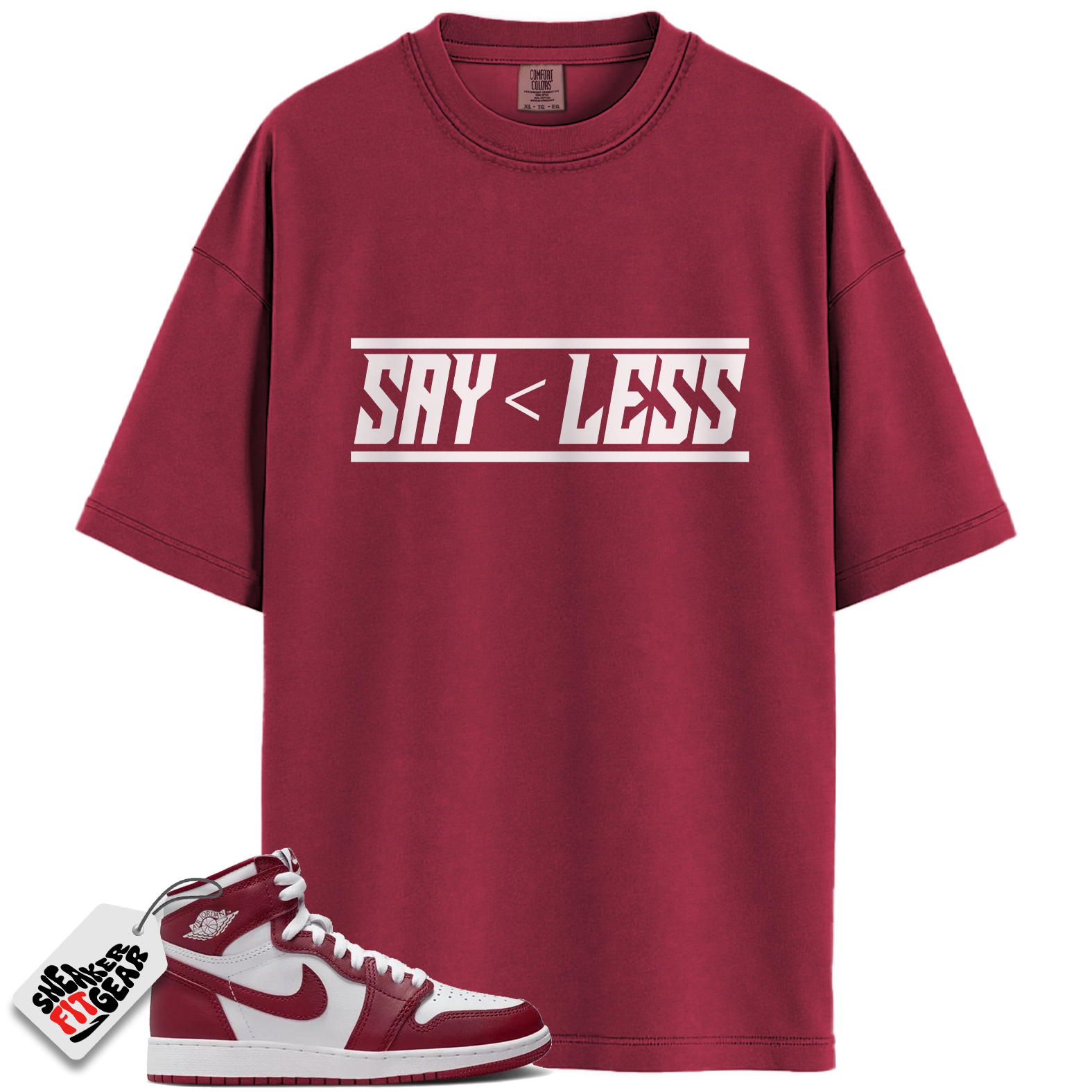 Jordan 1 Retro High OG Artisanal Team Red Match Shirts, Say < Less To Match Jordan 1 Retro High OG Artisanal Team Red