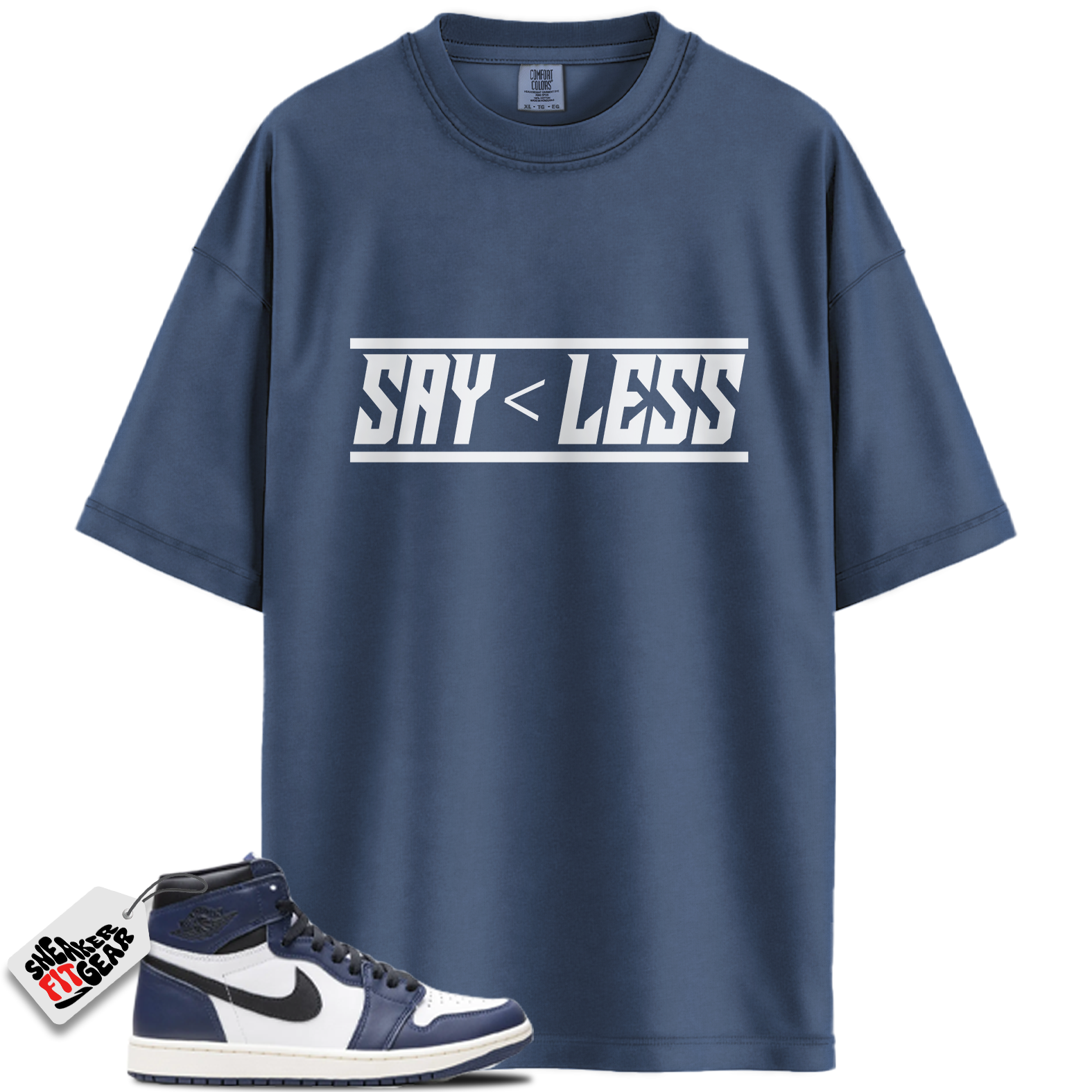 Jordan 1 High OG Midnight Navy Match Shirts, Say < Less To Match Jordan 1 High OG Midnight Navy