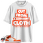 Jordan 1 Mid Metallic Orange Match Shirts, Cut From A Different Cloth To Match Jordan 1 Mid Metallic Orange