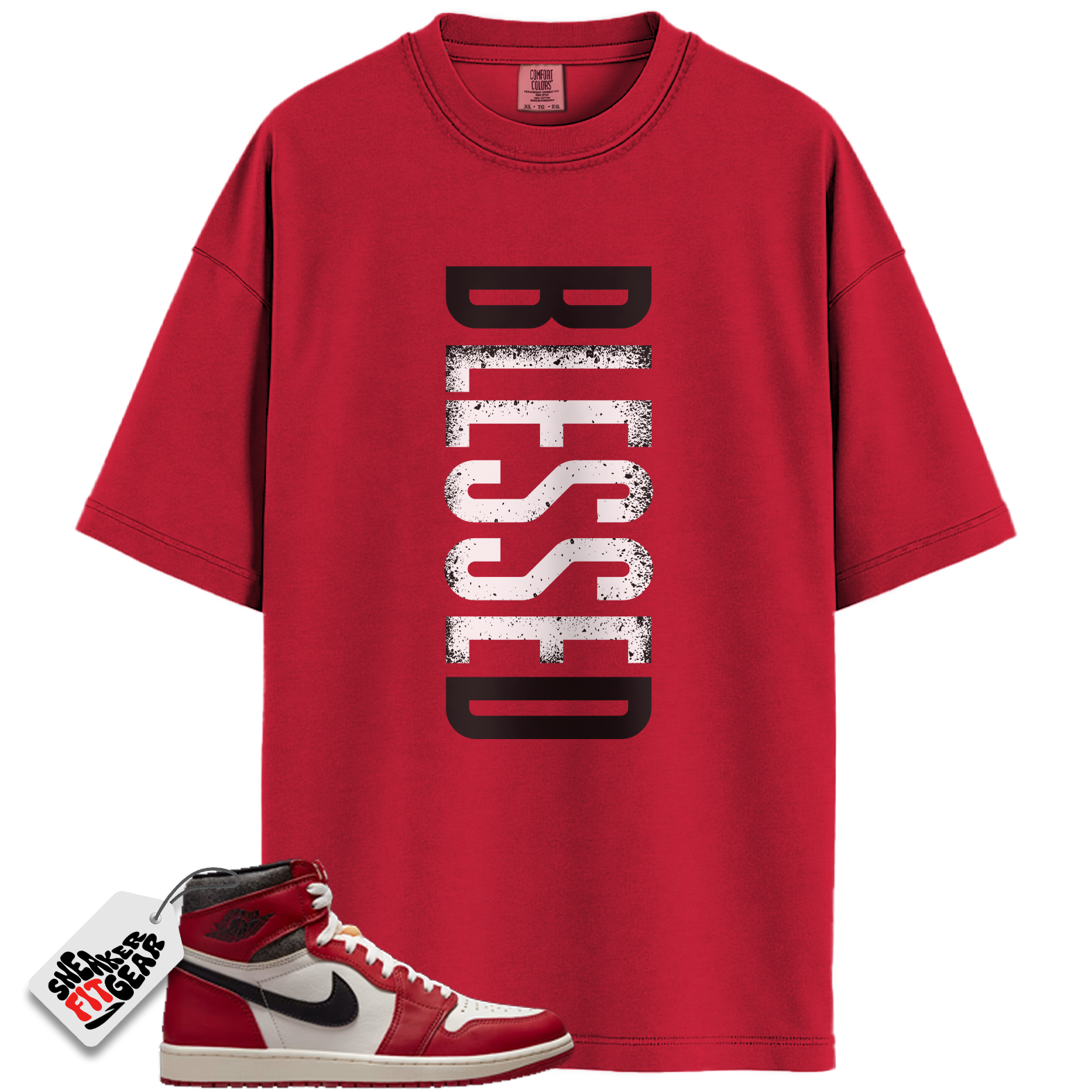 Chicago Jordan 1s Lost and Found Match Shirts, VERTBLS To Match Chicago Jordan 1s Lost and Found