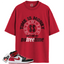Jordan 1 Mid Alternate Bred Toe Match Shirts, Free Time Shirt To Match  Jordan 1 Mid Alternate Bred Toe