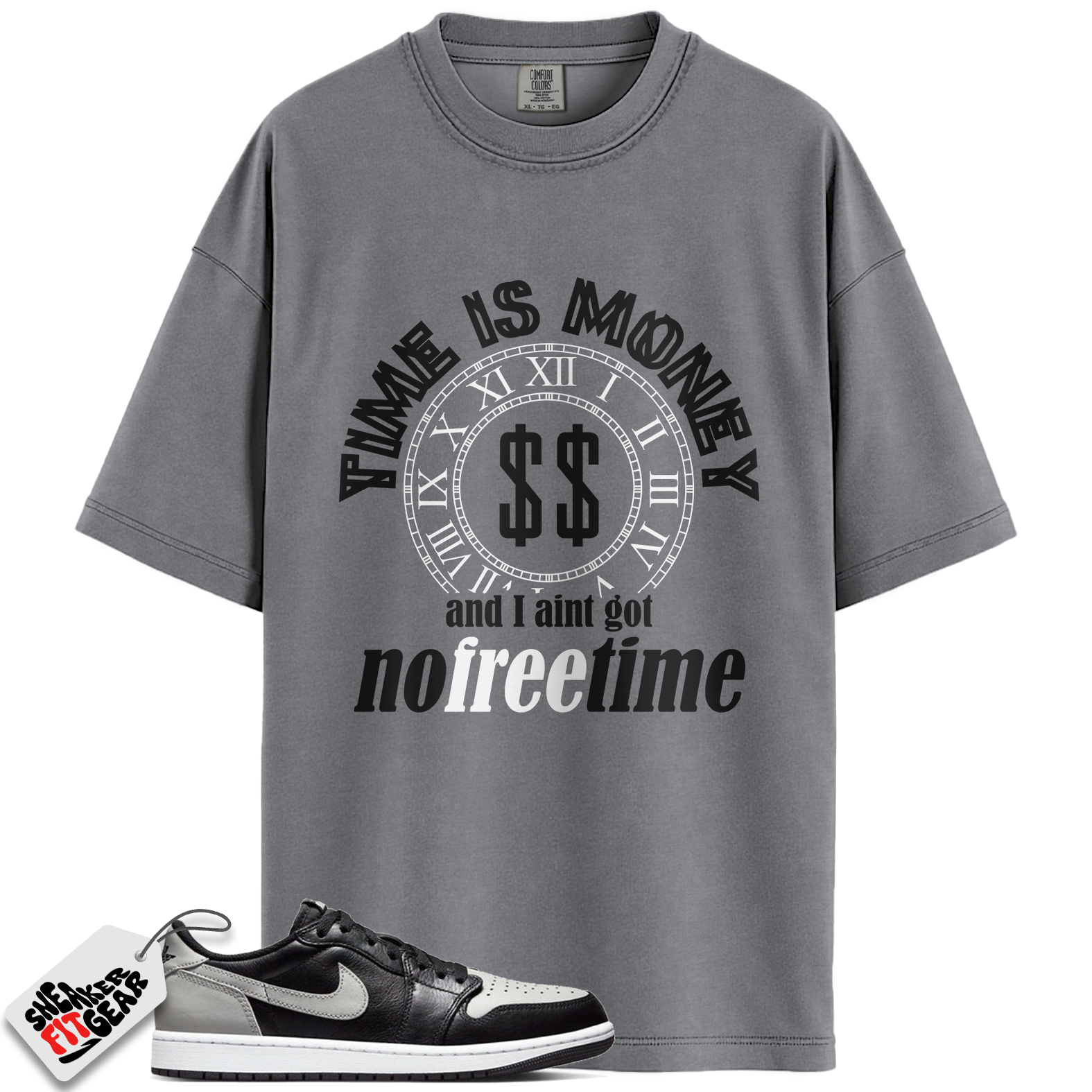 Jordan 1 Retro Low OG Shadow (2024) Match Shirts, Free Time Shirt To Match  Jordan 1 Retro Low OG Shadow (2024)