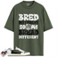 Jordan 1 Retro Low OG SP Travis Scott Medium Olive Match Shirts, Bred Different So My Bread Different To Match Jordan 1 Retro Low OG SP Travis Scott Medium Olive