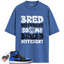 Jordan 1 Retro High OG Royal Reimagined Match Shirts, Bred Different So My Bread Different To Match Jordan 1 Retro High OG Royal Reimagined