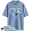 Jordan 1 Low White Aluminum Match Shirts, FAITH To Match Jordan 1 Low White Aluminum