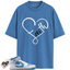 Jordan 1 Mid Legend Blue Match Shirts, FAITH To Match Jordan 1 Mid Legend Blue