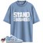Jordan 1 Low White Aluminum Match Shirts, Stand On Business To Match Jordan 1 Low White Aluminum