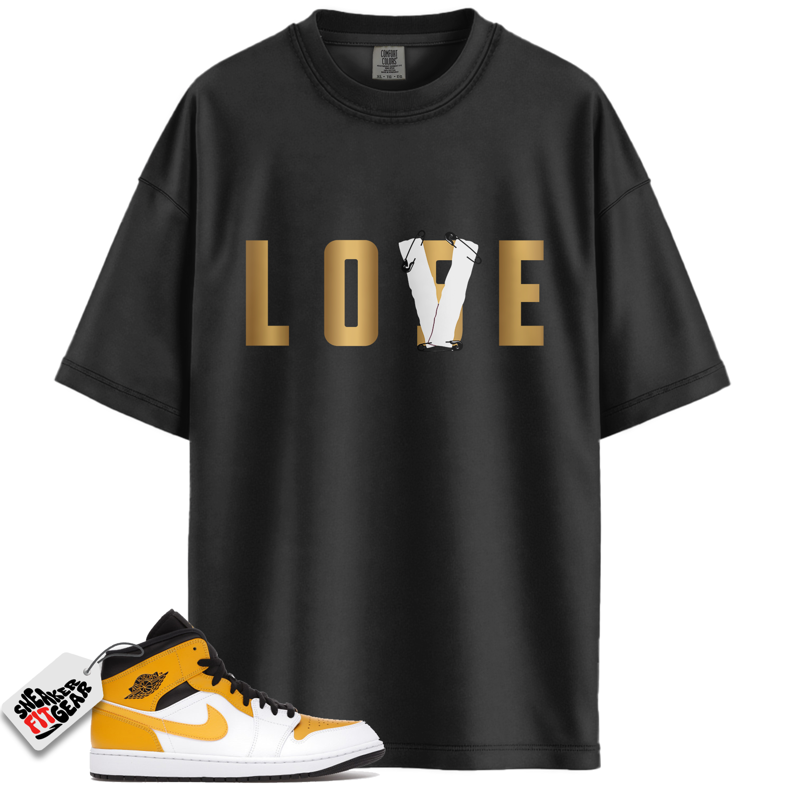 Jordan 1 Mid University Gold Match Shirts, RIP Young Dolph Tee To Match Jordan 1 Mid University Gold