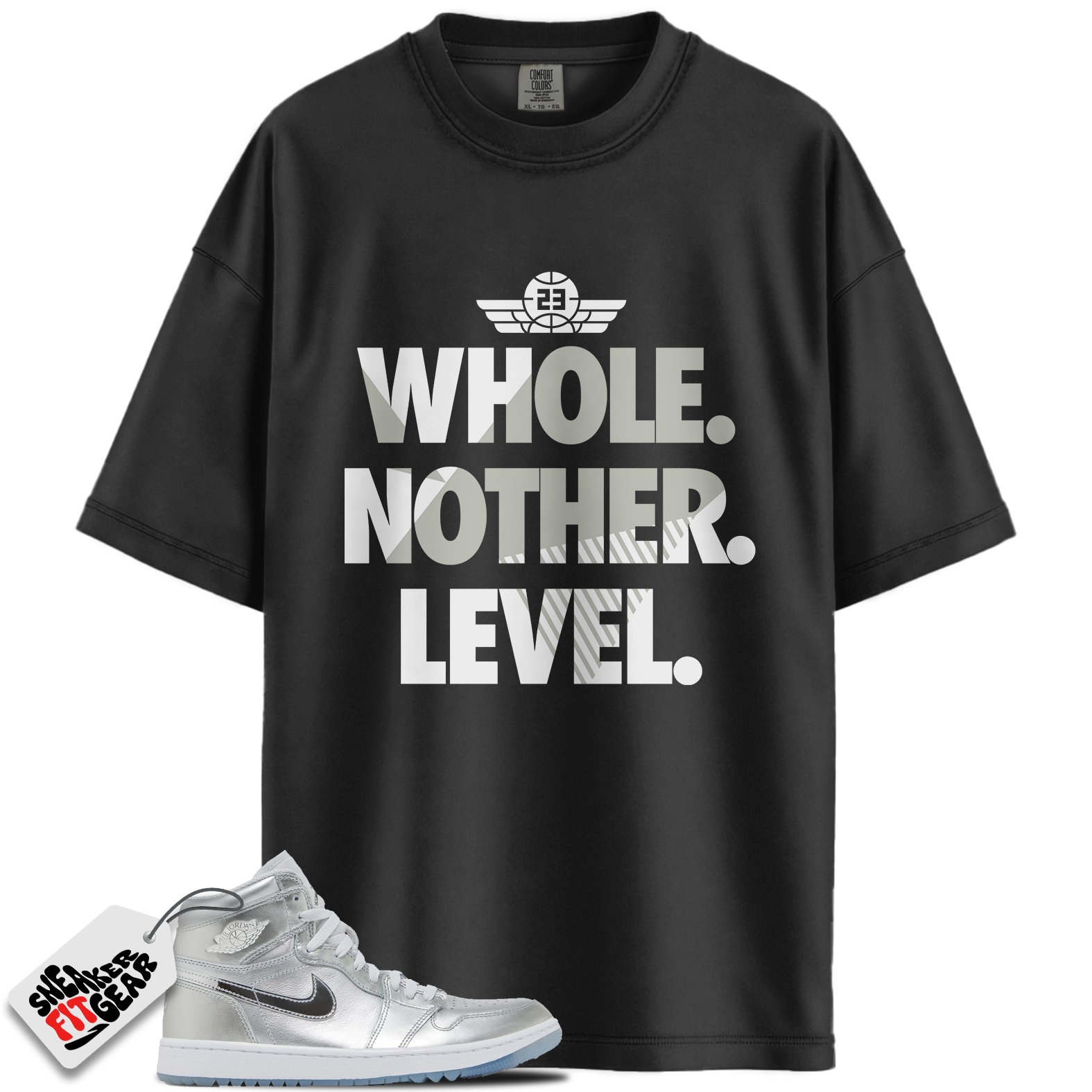 Jordan 1 High Golf Gift Giving Pack Match Shirts, Next Level Shirt To Match Jordan 1 High Golf Gift Giving Pack Main image