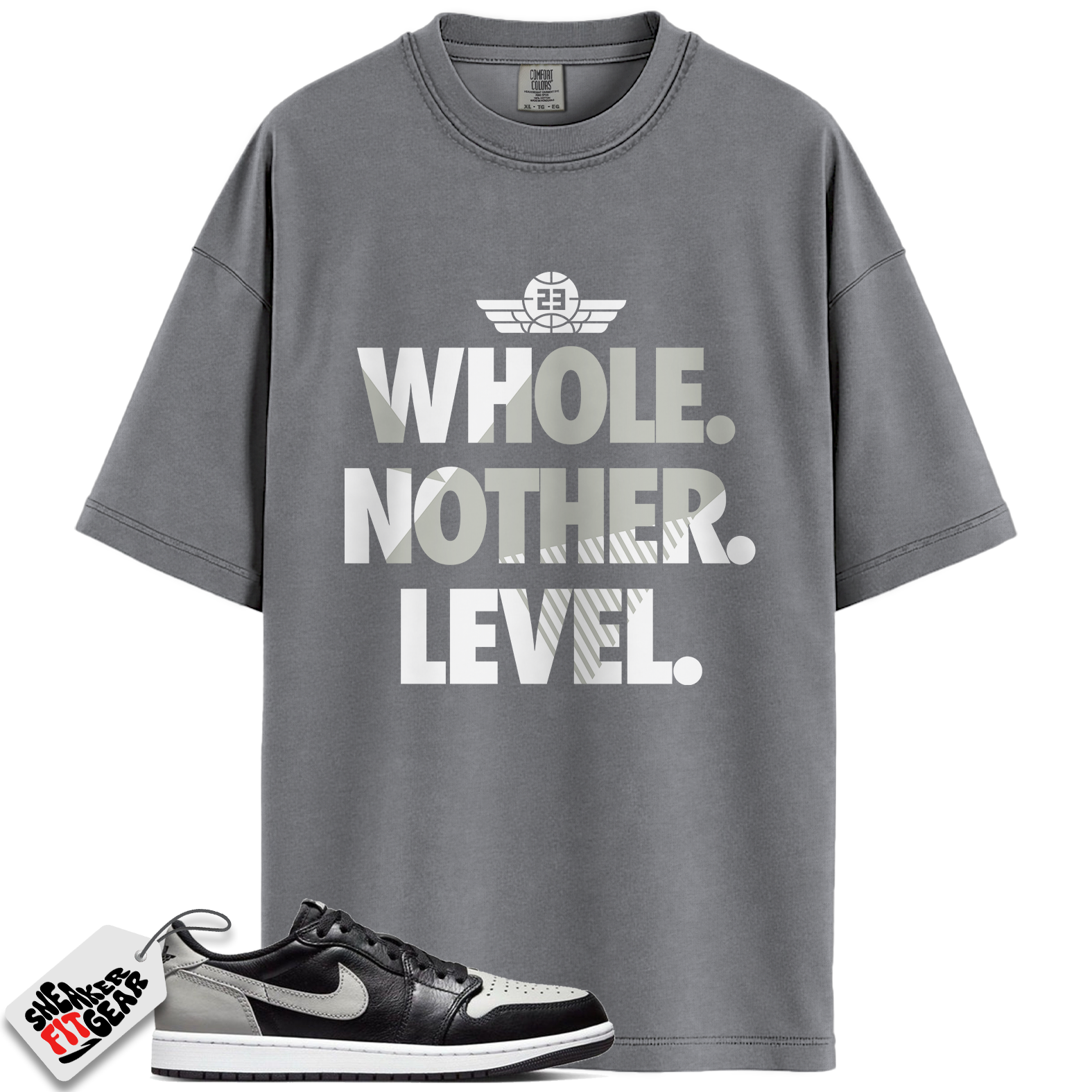 Jordan 1 Retro Low OG Shadow (2024) Match Shirts, Next Level Shirt To Match  Jordan 1 Retro Low OG Shadow (2024)