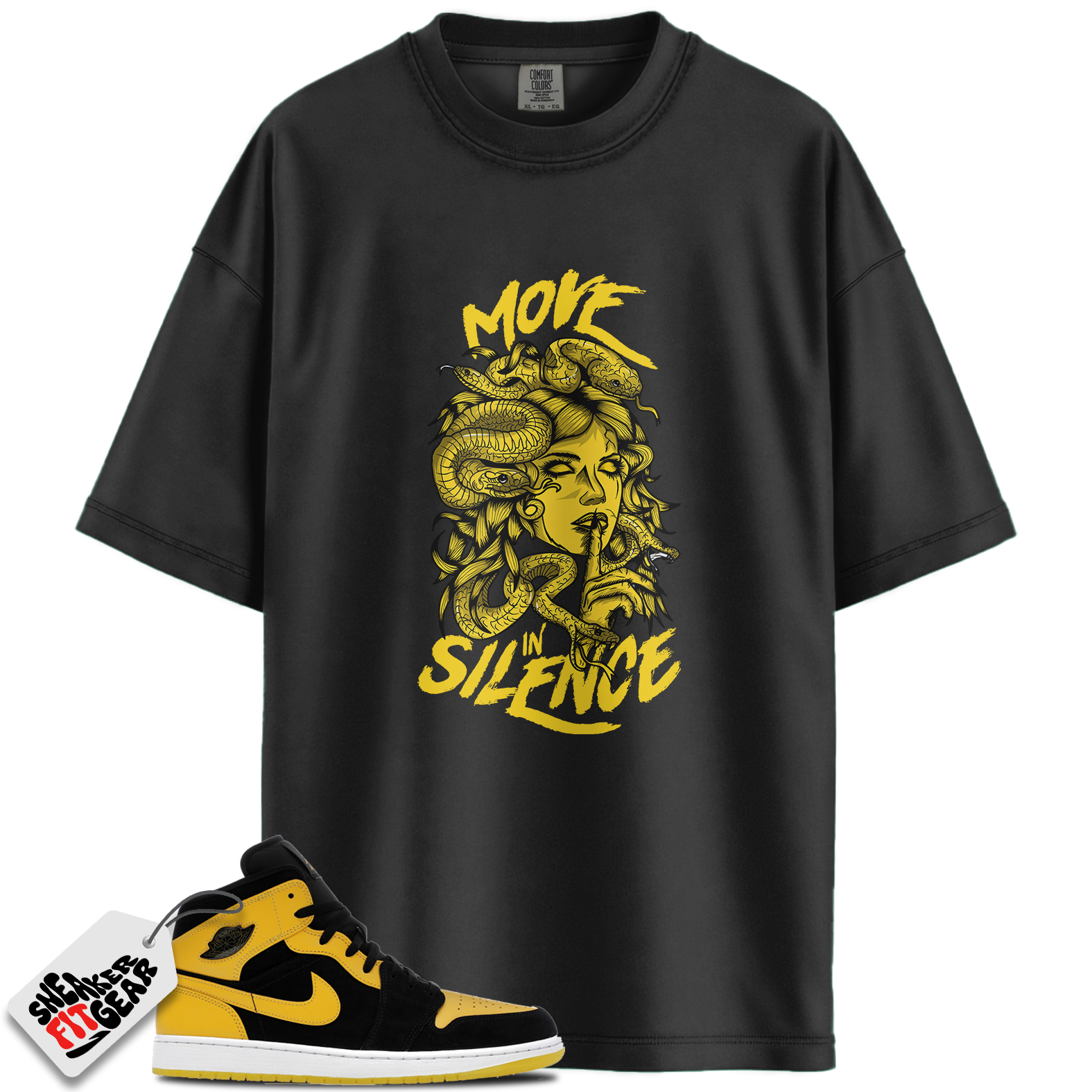 Jordan 1 Mid New Love (2025) Match Shirts, Move In Silence Shirt To Match Jordan 1 Mid New Love (2025) Main image