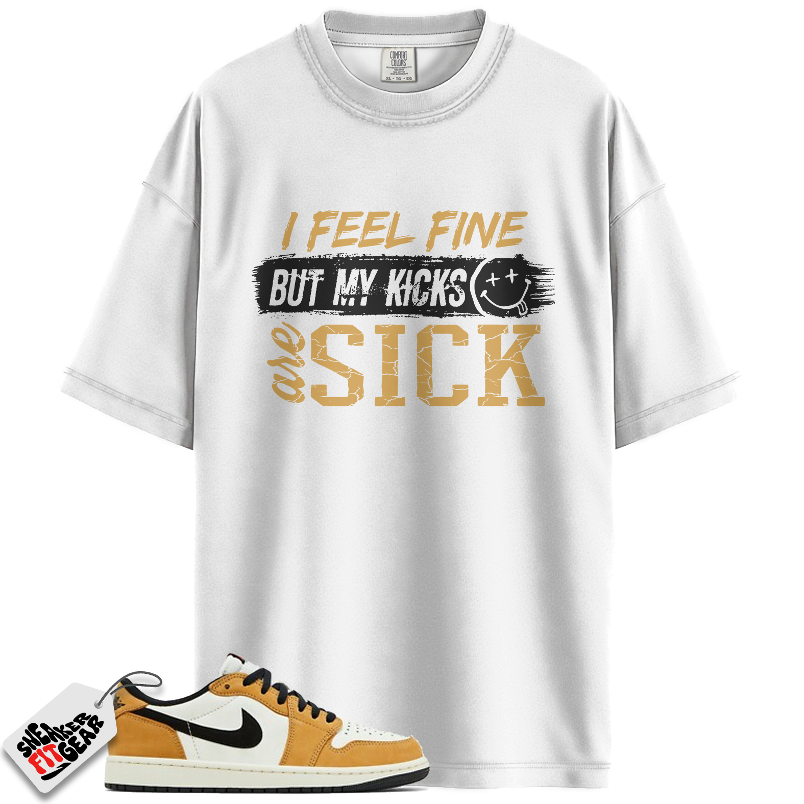 Jordan 1 Low OG Rookie of the Year Match Shirts, Sick Kicks Shirt To Match Jordan 1 Low OG Rookie of the Year