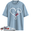 Jordan 1 Low Blue Whisper Dune Red Match Shirts, FAITH To Match Jordan 1 Low Blue Whisper Dune Red