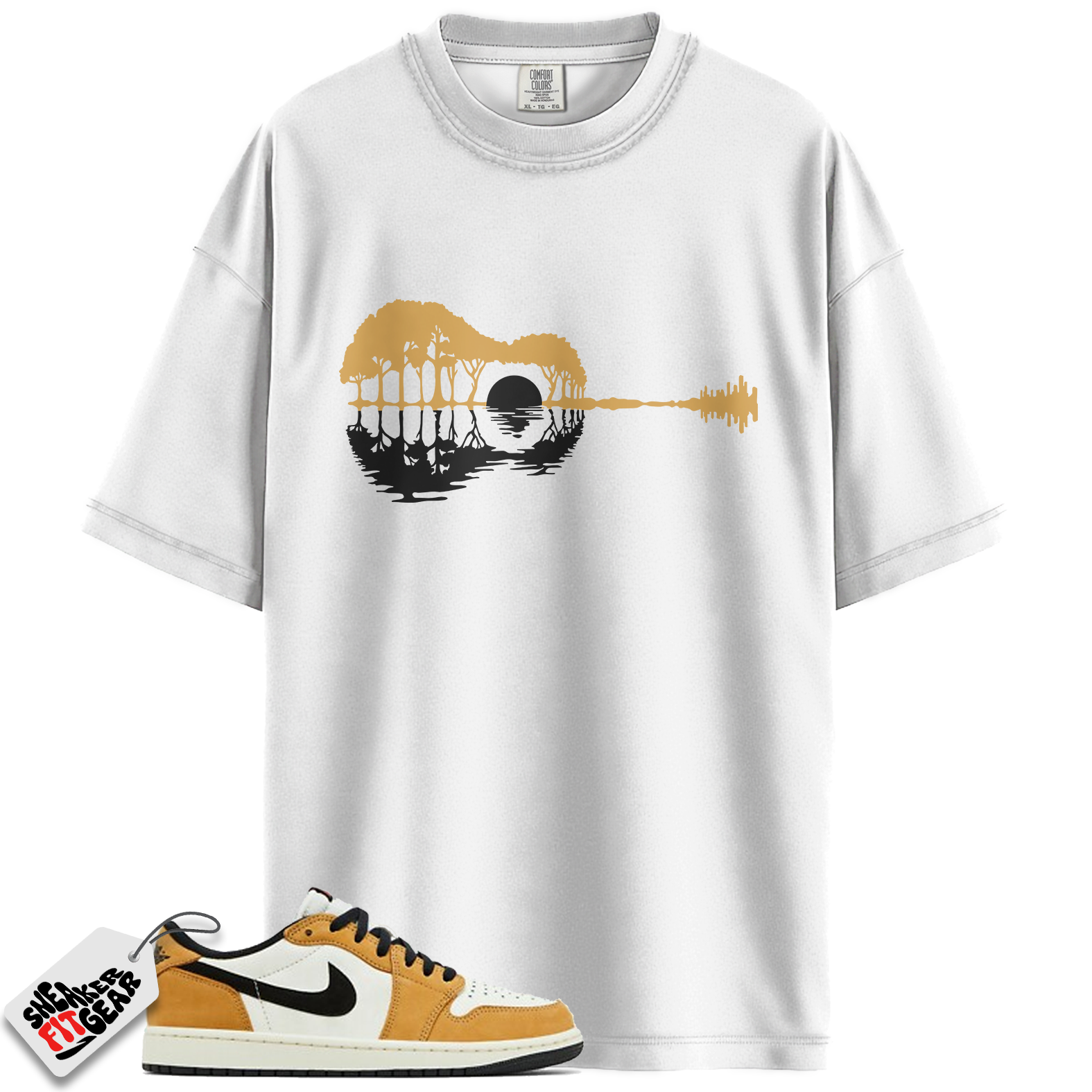 Jordan 1 Low OG Rookie of the Year Match Shirts, Guitar Shirt To Match Jordan 1 Low OG Rookie of the Year