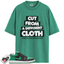 Jordan 1 Low Lucky Green Match Shirts, Cut From A Different Cloth To Match Jordan 1 Low Lucky Green
