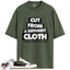 Jordan 1 Retro Low OG SP Travis Scott Medium Olive Match Shirts, Cut From A Different Cloth To Match Jordan 1 Retro Low OG SP Travis Scott Medium Olive