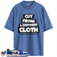Jordan 1 Low Game Royal Style Match Shirts, Cut From A Different Cloth To Match Jordan 1 Low Game Royal Style