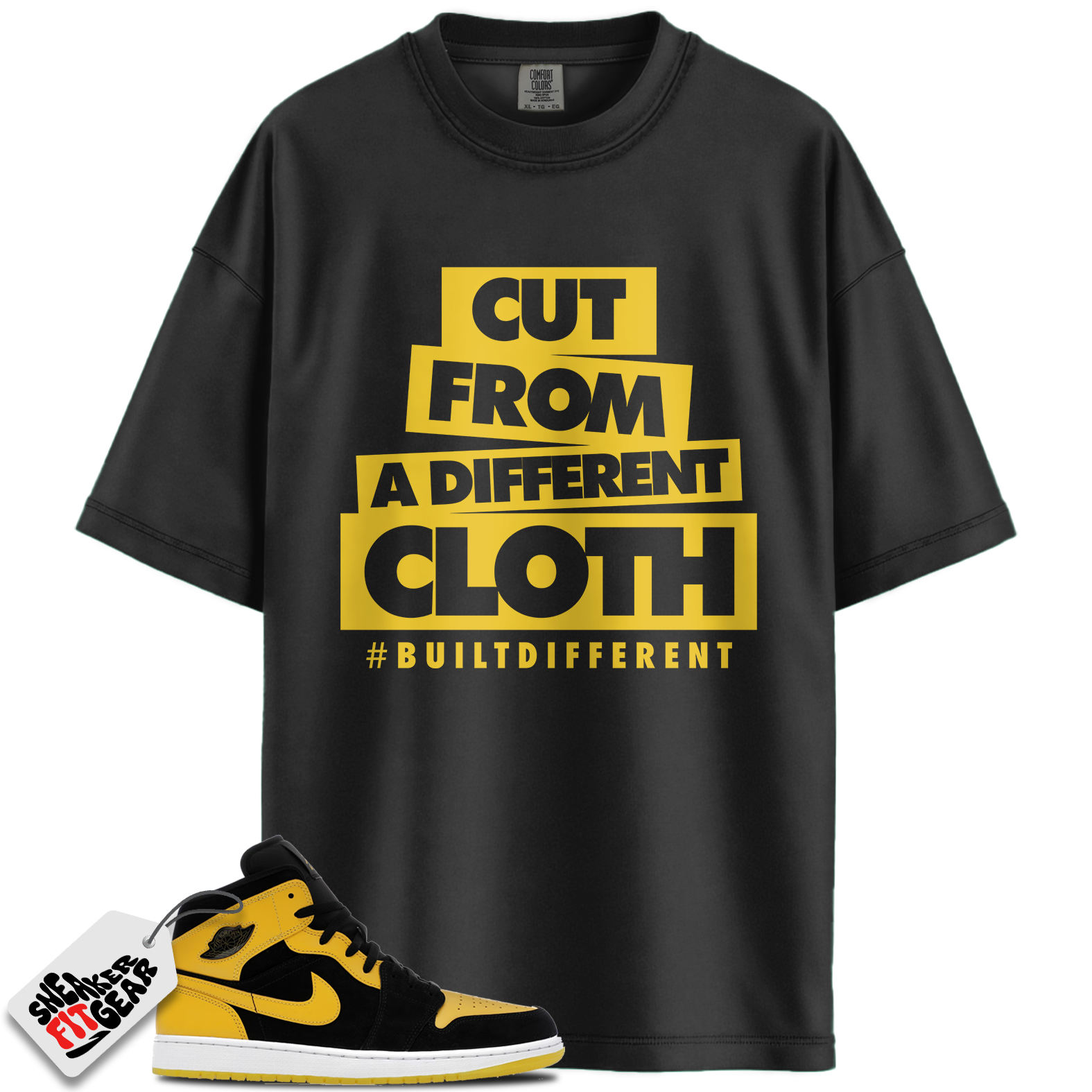 Jordan 1 Mid New Love (2025) Match Shirts, Cut From A Different Cloth To Match Jordan 1 Mid New Love (2025) Main image