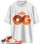 Jordan 1 Mid Electro Orange Match Shirts, OG Sneaker Shirt To Match Jordan 1 Mid Electro Orange