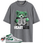 Jordan 1 Mid SE Grey Green Match Shirts, HEARTLESS Shirt To Match Jordan 1 Mid SE Grey Green