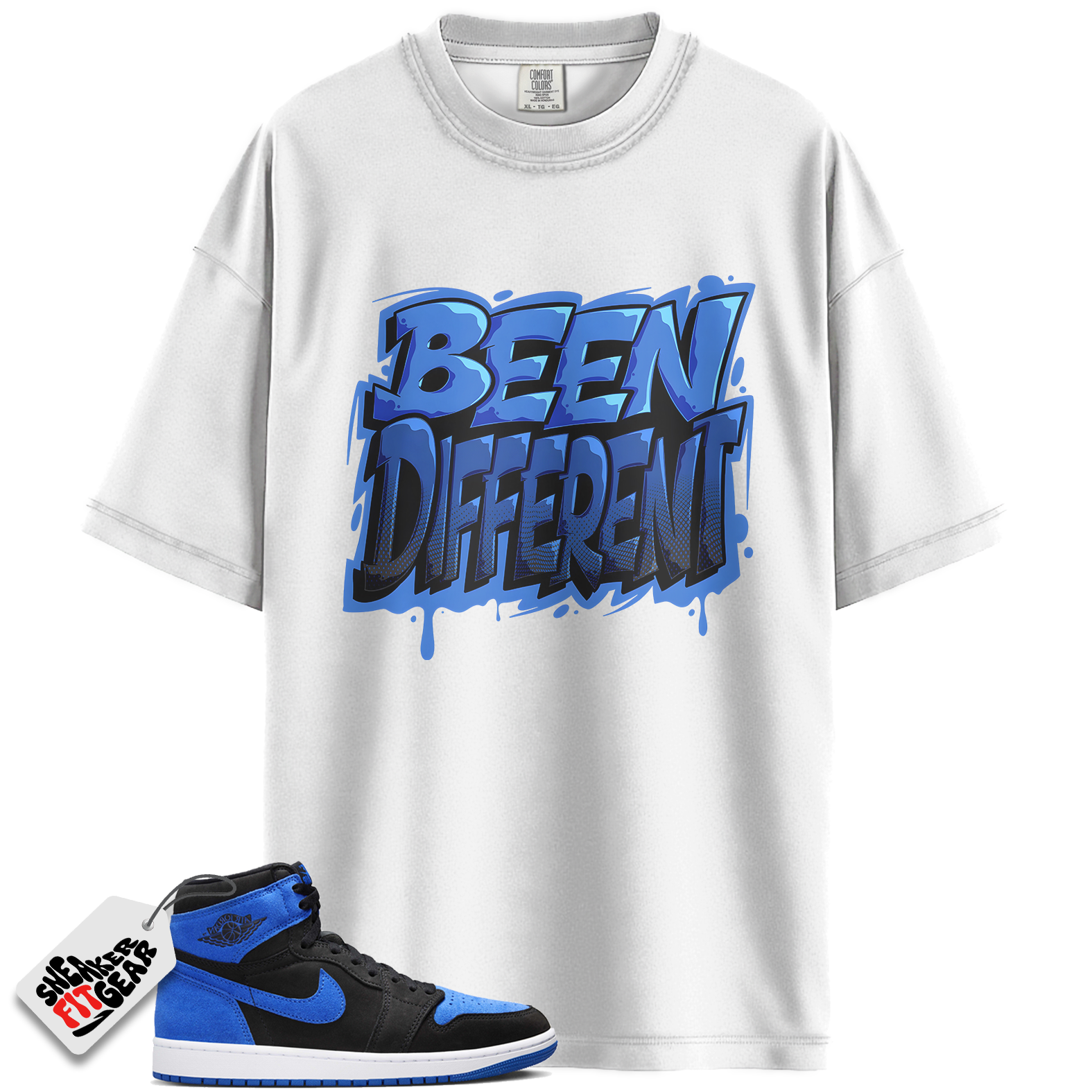 Jordan 1 Retro High OG Royal Reimagined Match Shirts, Become Different Shirt To Match Jordan 1 Retro High OG Royal Reimagined