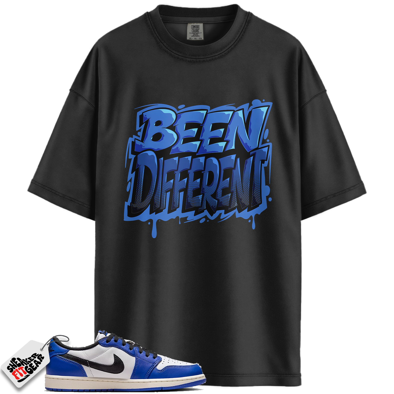 Jordan 1 Low Game Royal Style Match Shirts, Become Different Shirt To Match Jordan 1 Low Game Royal Style Main image