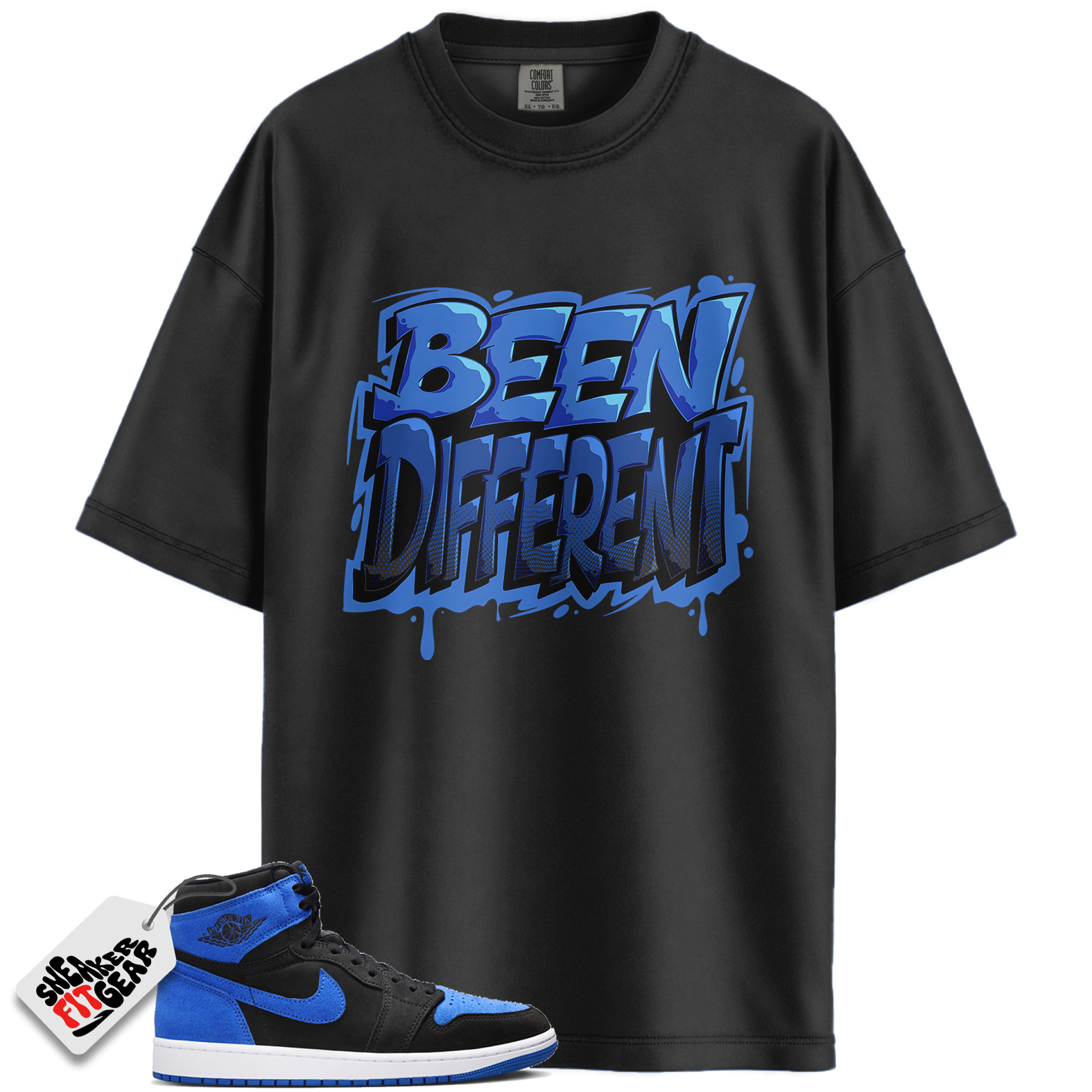 Jordan 1 Retro High OG Royal Reimagined Match Shirts, Become Different Shirt To Match Jordan 1 Retro High OG Royal Reimagined Main image