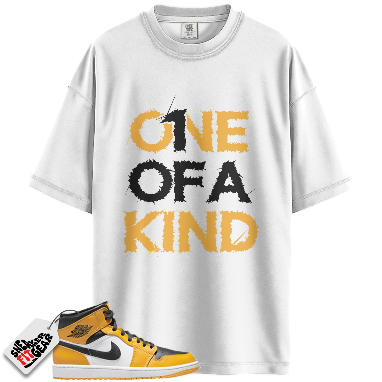 Jordan 1 Retro High OG Yellow Toe Taxi Match Shirts, 1OAK Shirt To Match  Jordan 1 Retro High OG Yellow Toe Taxi