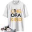 Jordan 1 Mid Patent Black White Gold Match Shirts, 1OAK Shirt To Match Jordan 1 Mid Patent Black White Gold