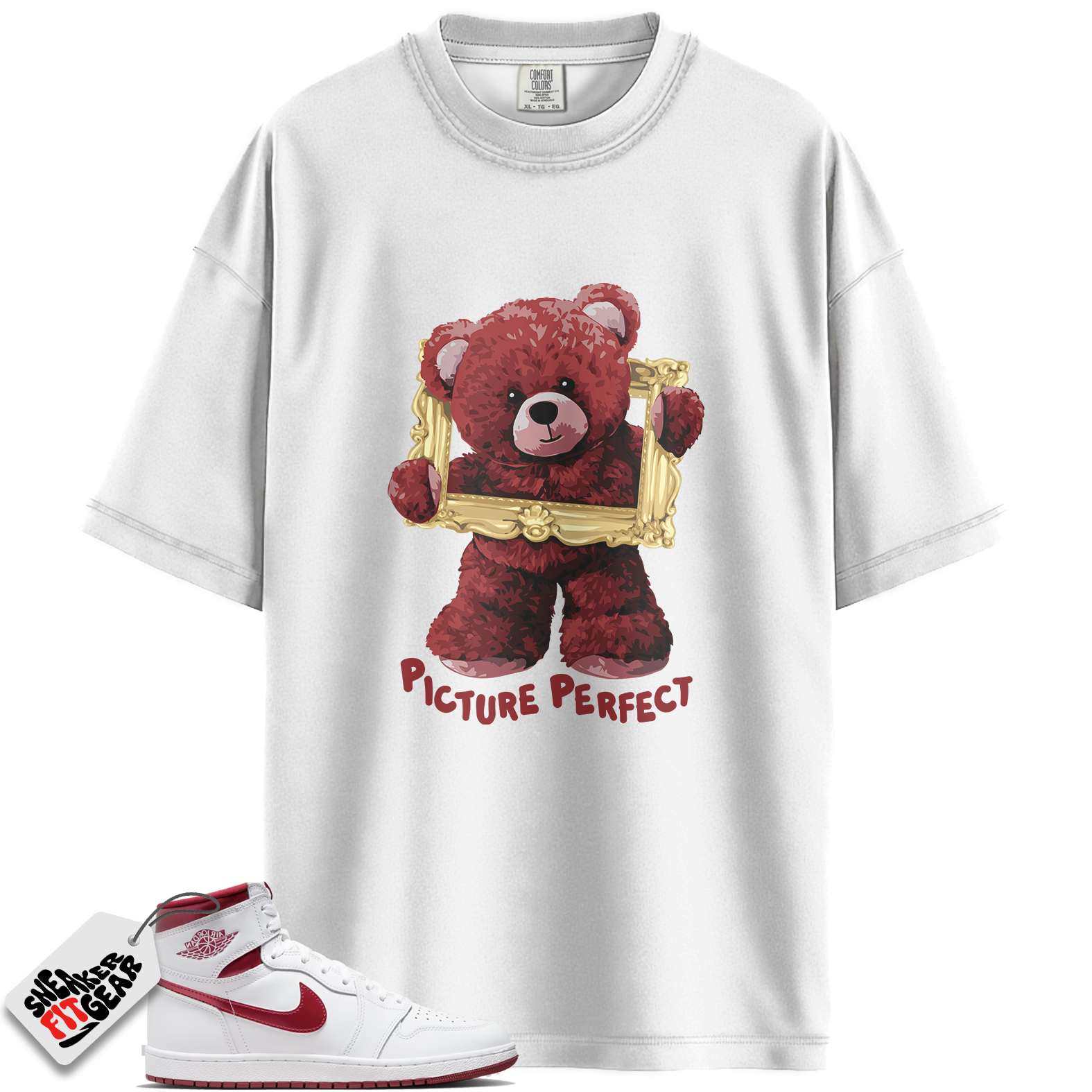 Jordan 1 Retro High '85 OG Metallic Burgundy Match Shirts, Picture Perfect To Match Jordan 1 Retro High '85 OG Metallic Burgundy