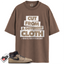Jordan 1 Mid Khaki Baroque Brown Match Shirts, Cut From A Different Cloth To Match Jordan 1 Mid Khaki Baroque Brown
